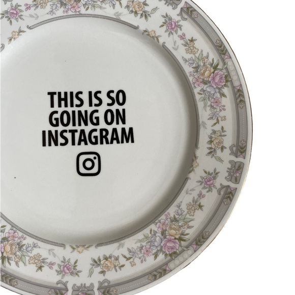Lenny Mud This is So Going on Instagram Decorative Plate Funny Gag Gift - Picture 7 of 7